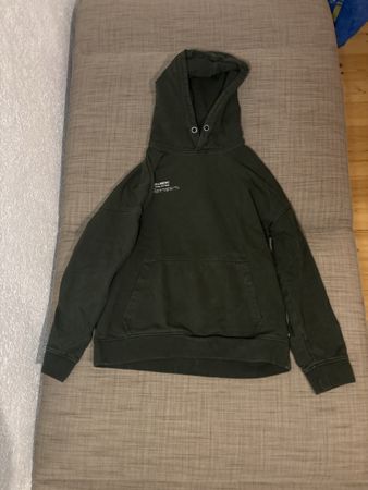 Hoodie WELLBEING vert foncé – Taille XS – Bon état