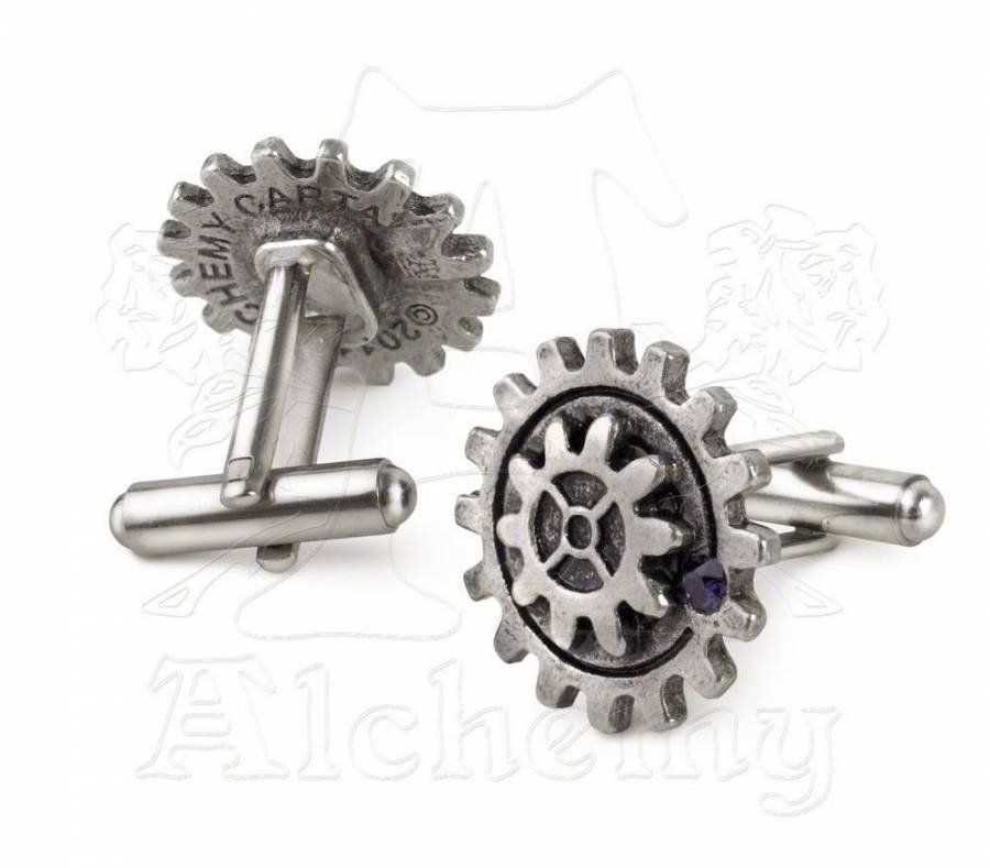 Gemelli: Alchemy: Manschettenknöpfe "Empire Spur Gear" Steampunk – Nuovo e nell'imballaggio originale da Roggwil TG venduto da Chevalier_69