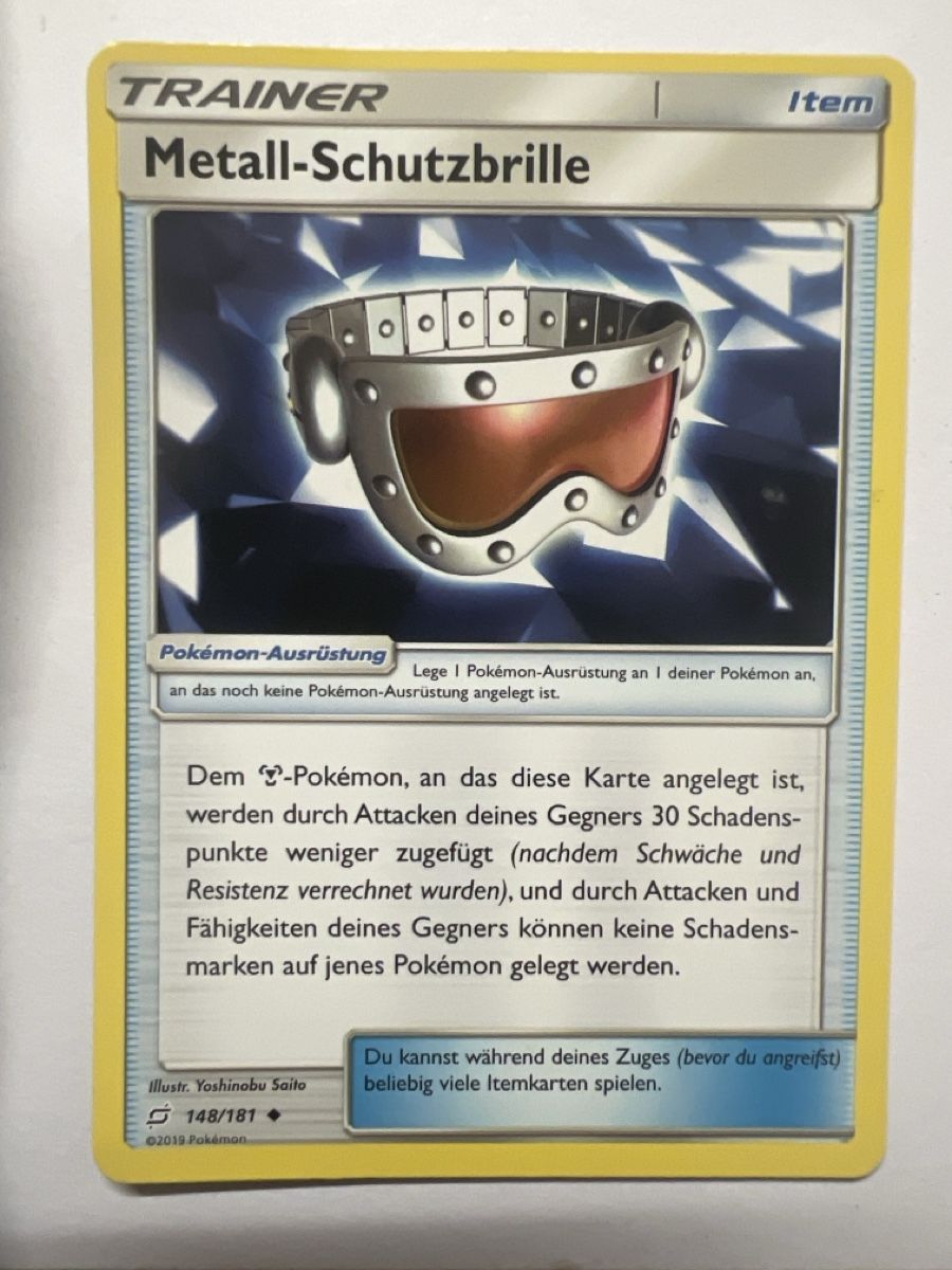 Pokémon Cartes à collectionner: Metall Schutzbrille Pokémon  – D'occasion à Frauenfeld par mwguv