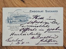 Suchard PK "weiterverwendet" für 1.--