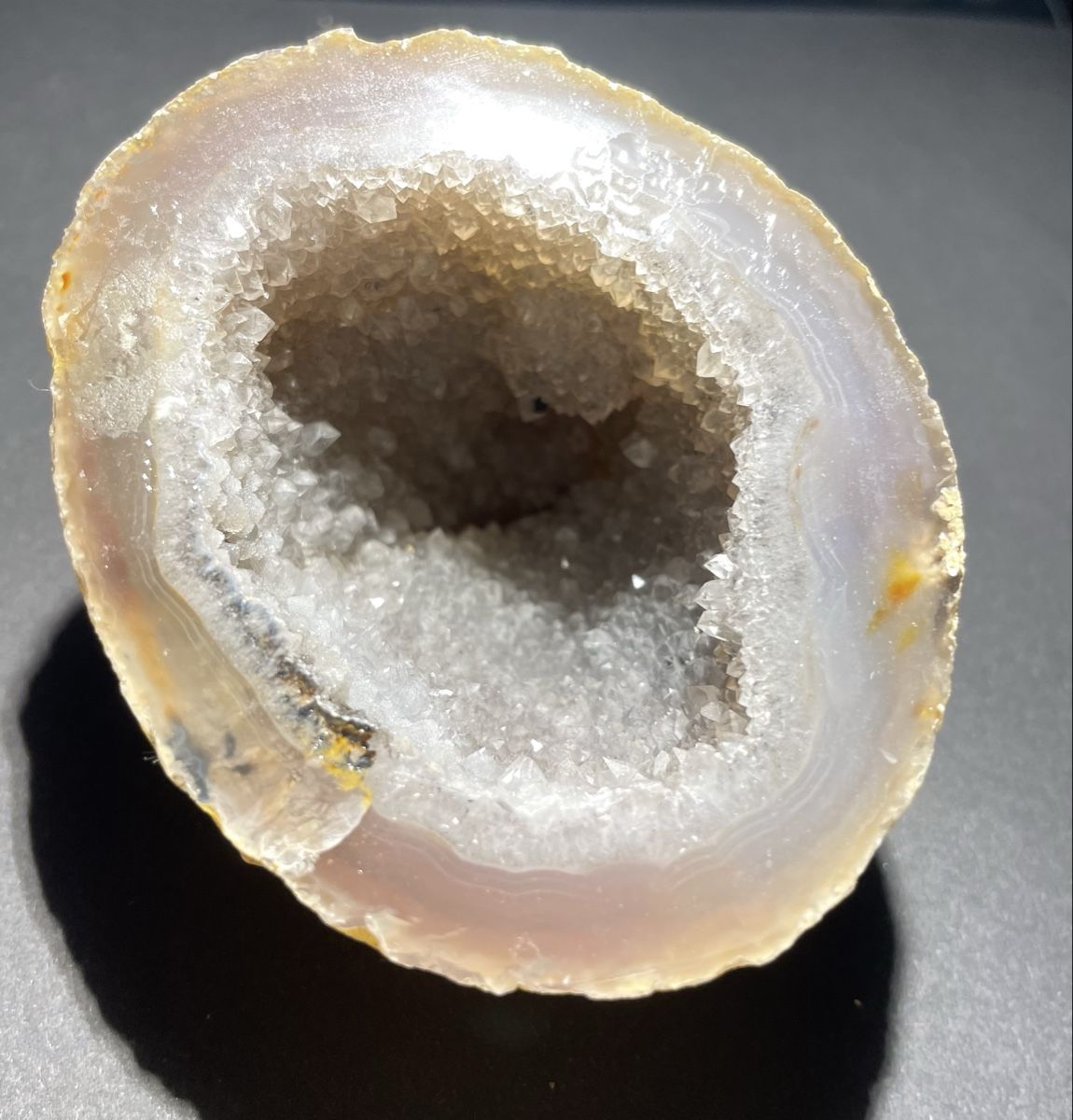 Pietre preziose: Geode Halbkugel mit Kristallen gemessen 172g – Usato da Zürich venduto da anton.schumann 2