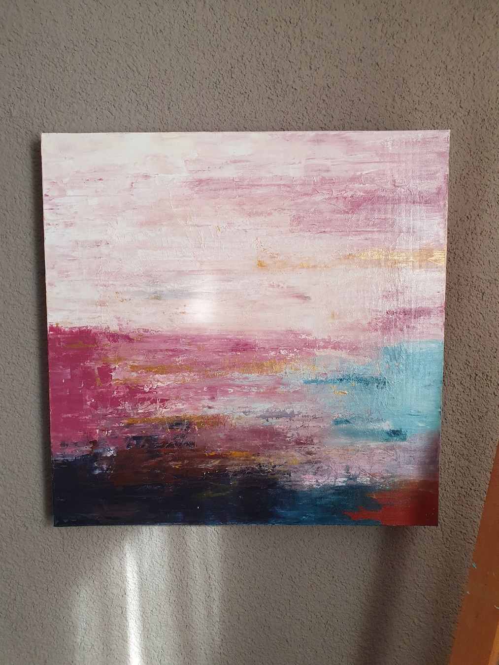 Gemälde: Abstract Rose "Sale" – Neu (gemäss Beschreibung) aus Klingnau von Soldekorarte