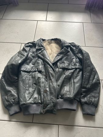 Leonardo Lederjacke aus den 80er