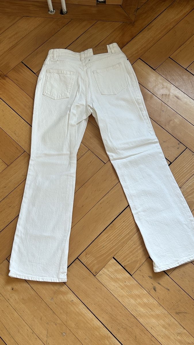 Monki Jeans: MONKI Jeans weiss, Grösse 26 – Usato da Luzern venduto da kyrahuber 1