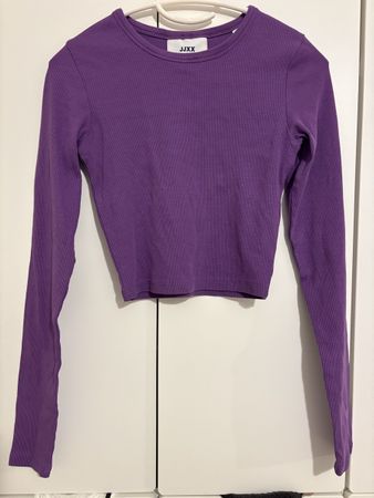 Langarmshirt lila Grösse XS 