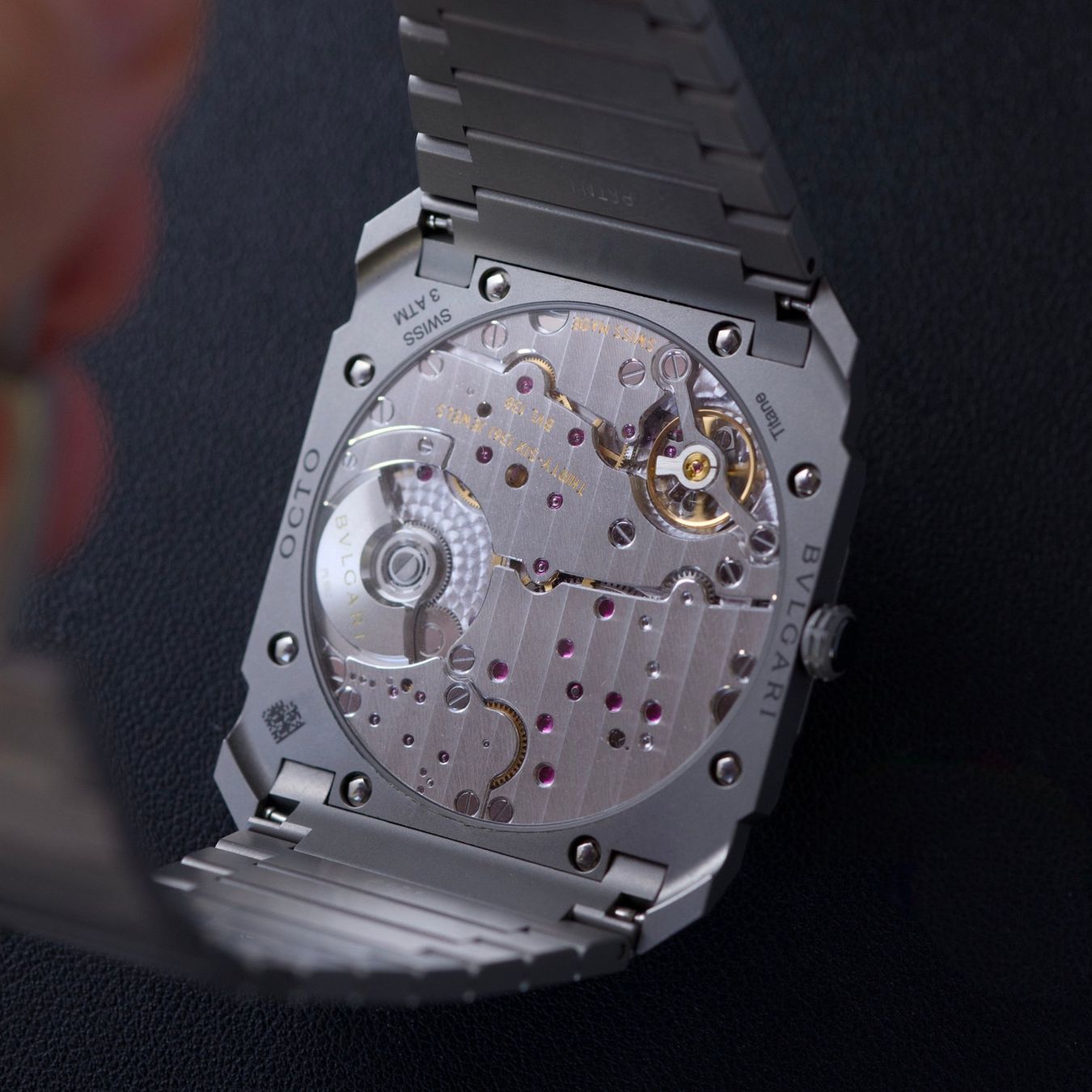 Bulgari Orologi: Bulgari Octo Finissimo Titanium - Grey - 102713 – Usato da Lausanne venduto da Tawatch 1