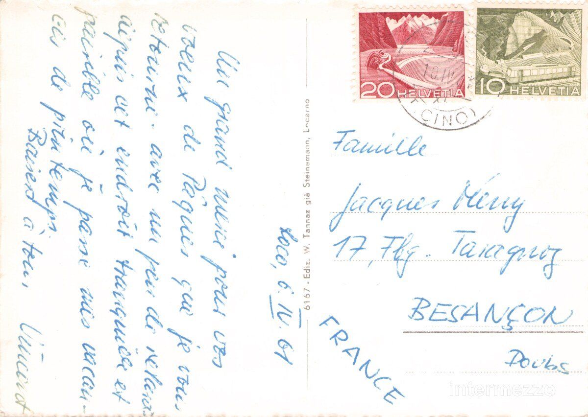 Cartes postales: Loco TI // 1961 Val Onsernone – D'occasion à Basel par intermezzo12 1