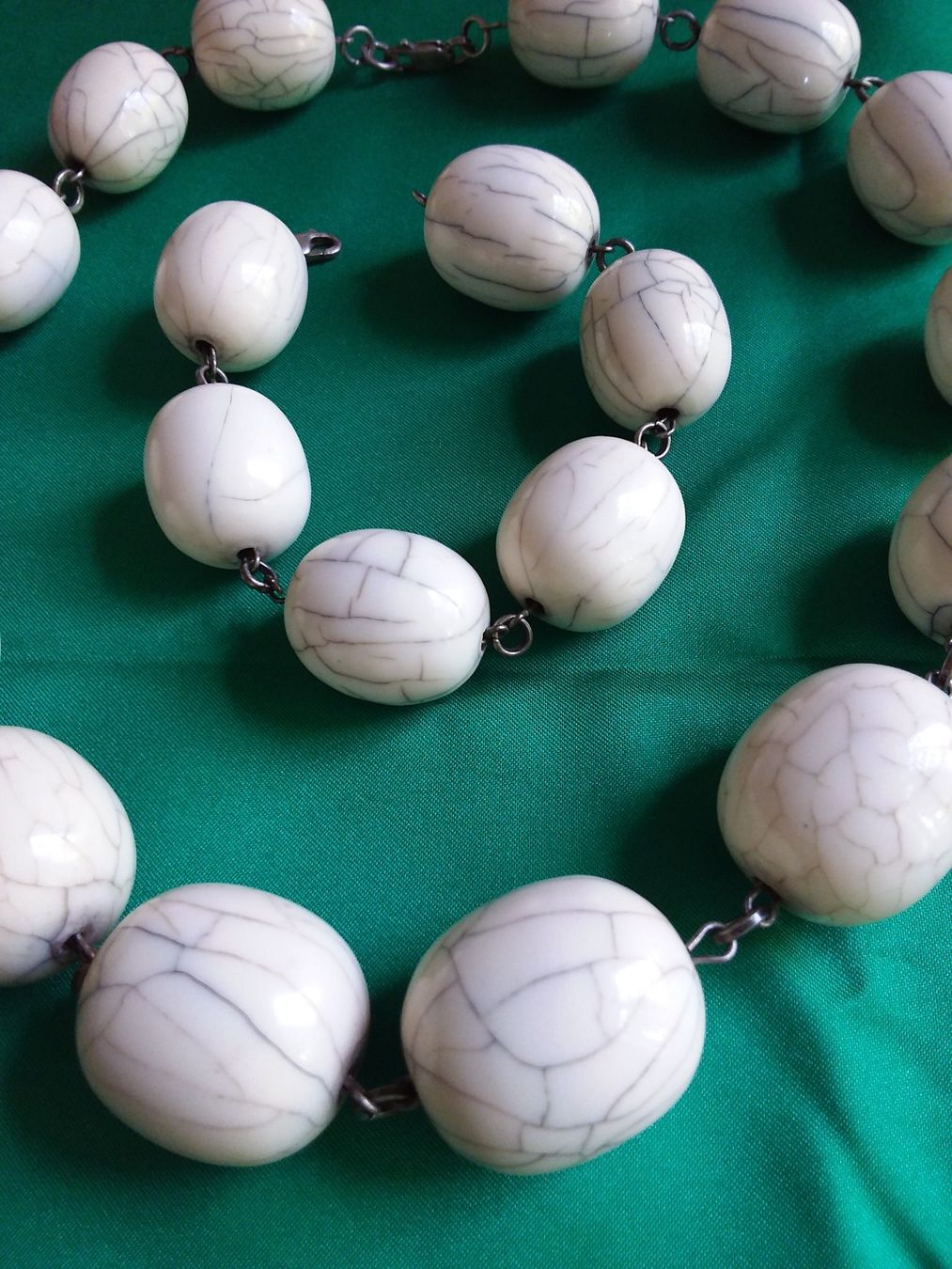 Catenine: Wunderschöne exclusive Knochen Halskette und Armband – Usato da Zürich venduto da helsan 5