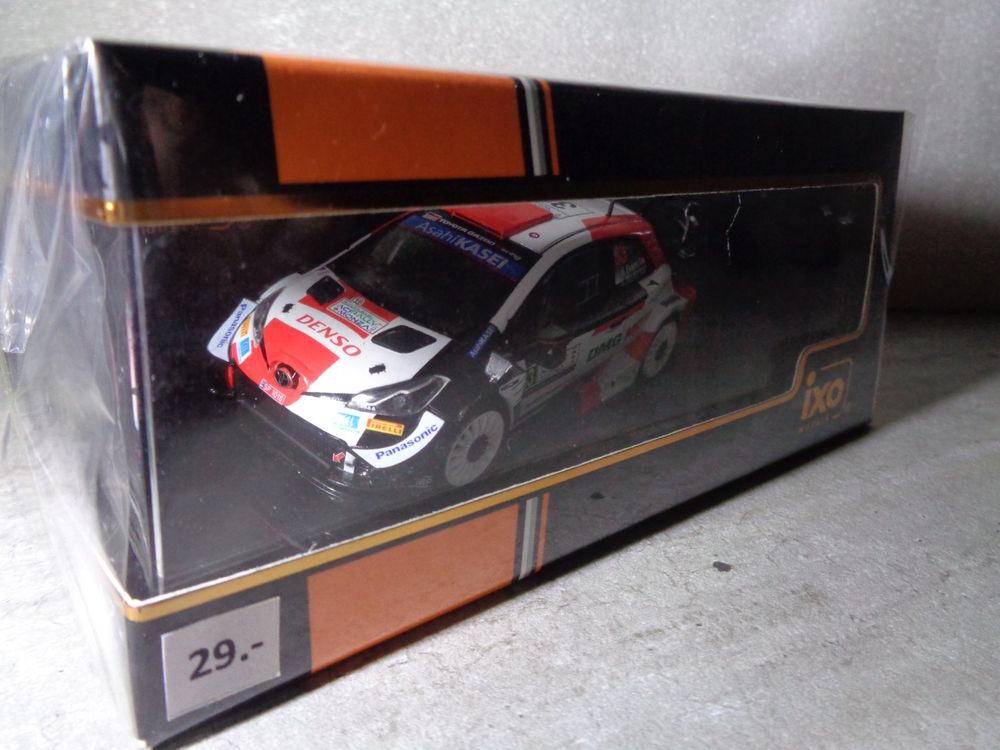 Toyota Yaris WRC 33 Rallye Monte Carlo 2020 3ème Evans Martin Spark S6552 - Mini