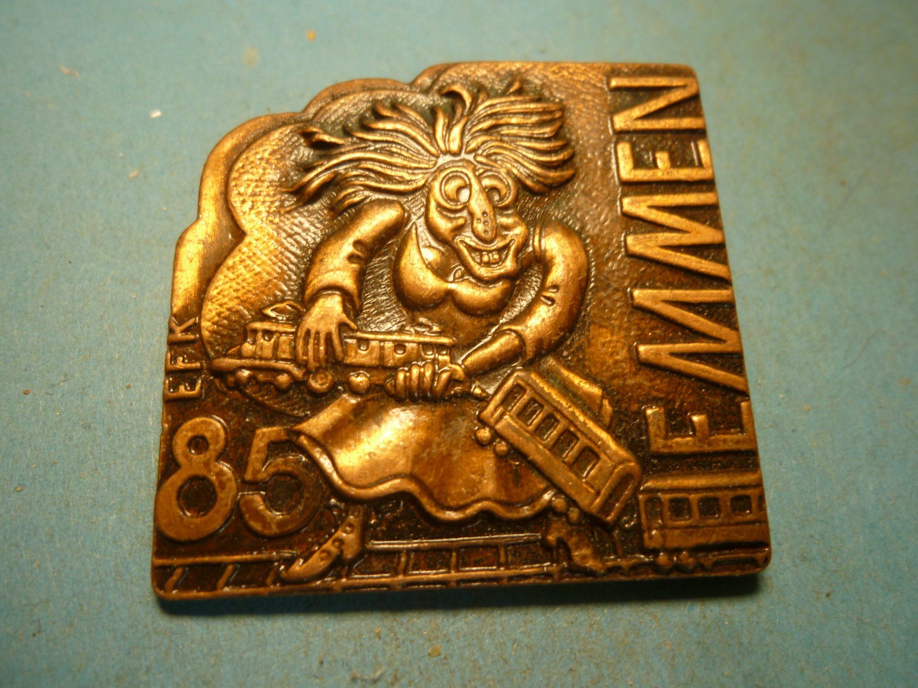 Plaketten & Abzeichen: EMMEN  1985 BRONZE – Gebraucht aus Ried (Muotathal) von Mandarin02