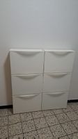 IKEA TRONES Schuhschrank weiss 6 Fächer guter Zustand