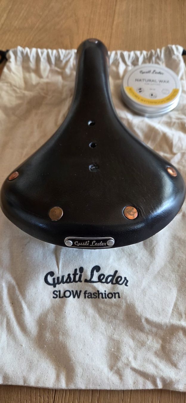 Pezzi di ricambio: Gusti Leder Velosattel – Nuovo (secondo la descrizione) da Schwarzenburg venduto da Esja02 5