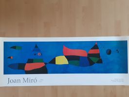 Joan Mirò Plakat  Ausstellung 100 Jahre Mirò