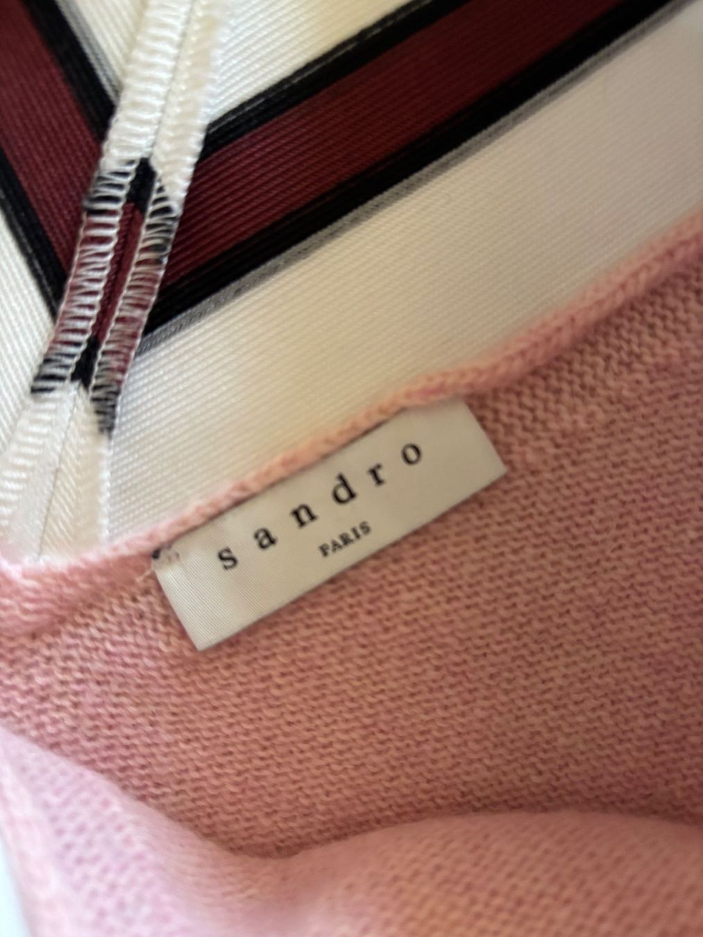 Sandro Maglioni & Felpe: Wollpullover Sandro Paris rosa Gr. 3 – Usato da Wangen ZH venduto da Mahmood11 3