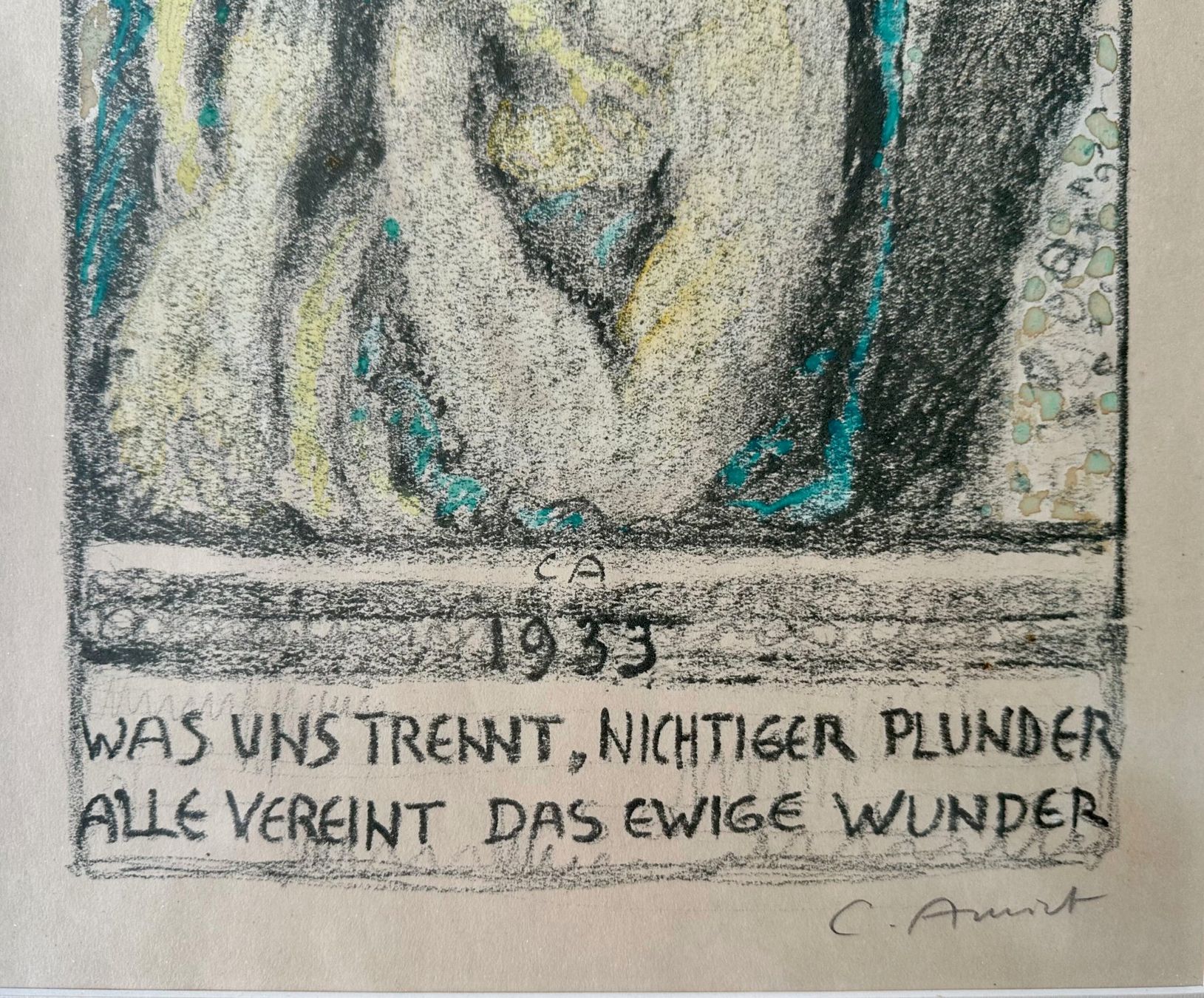 Grafica & Litografie: Cuno Amiet, Mutter und Kind – Usato da Adligenswil venduto da e17s15 1