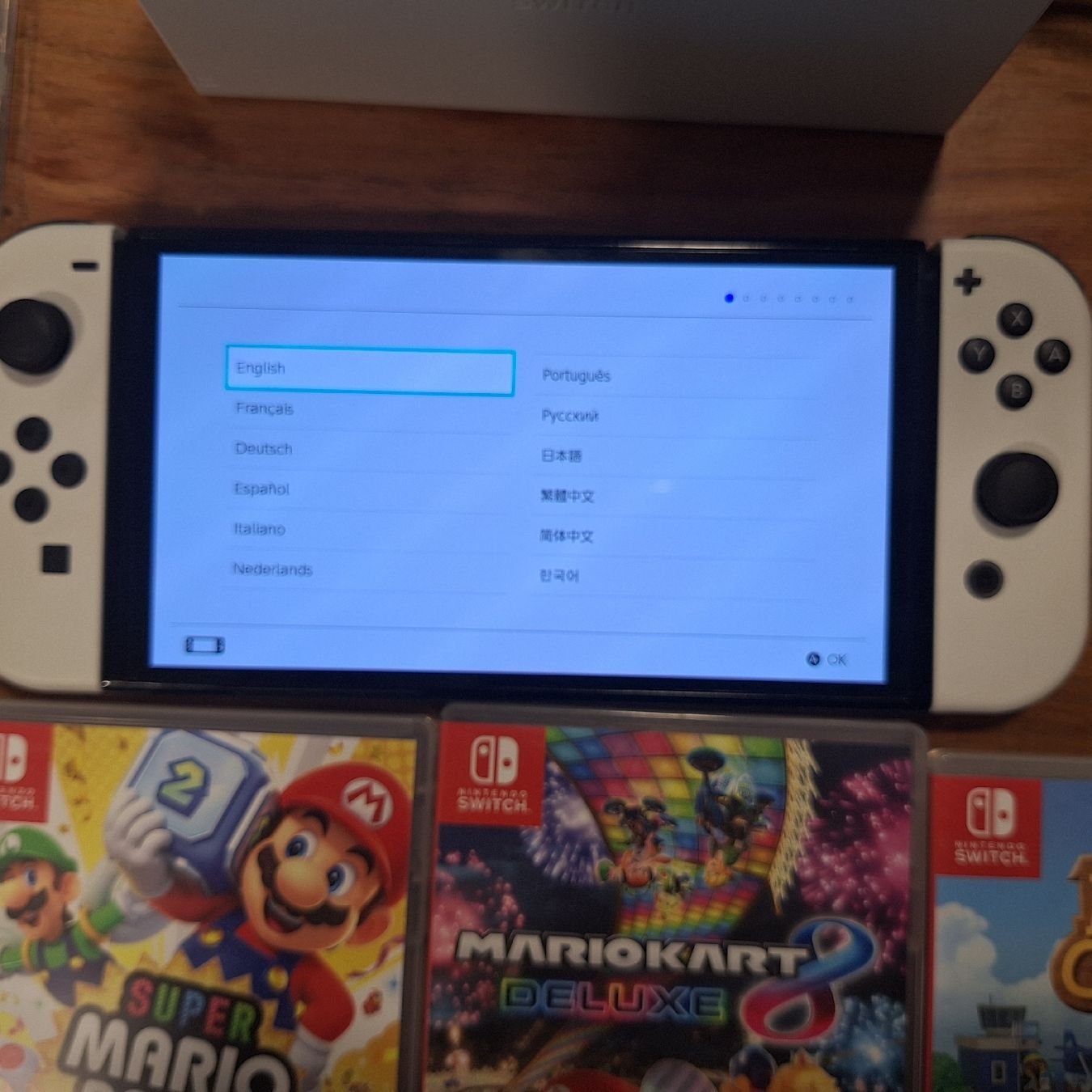 Nintendo Konsolen: Nintemdo Switch OLED + 6 Games – Gebraucht aus Neuheim von xxSkironxx 1
