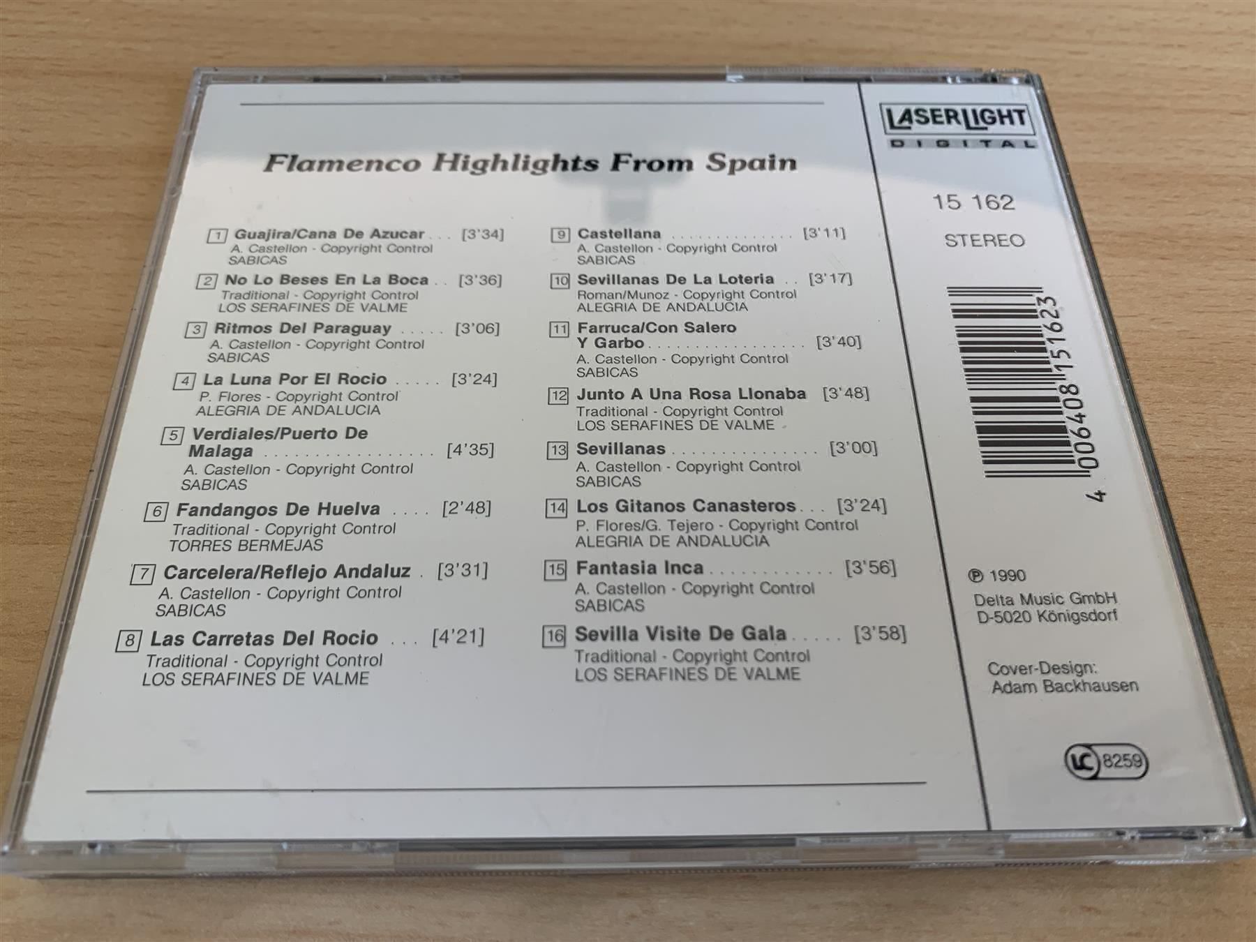 CD: Various - Flamenco Highlights From Spain – Usato da Rikon im Tösstal venduto da Alpenmutz 1