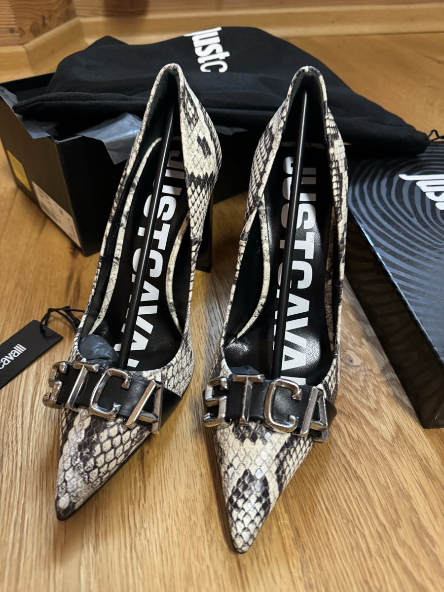 Scarpe da donna: Just Cavalli leder pumps Gr. 38 – Nuovo e nell'imballaggio originale da Seon venduto da noe_zz6w 1