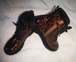 La Redoute Boots Gr. 31 Leoprint Herbst Winter Top! NEU!