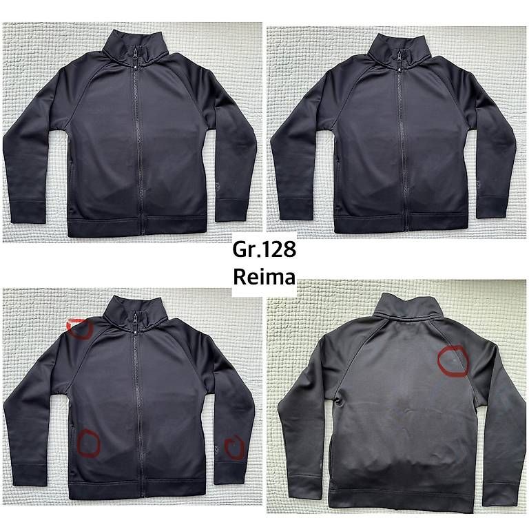 Reima Giacche & Cappotti: Gr.128, Reima Softshell Jacke schwarz – Usato da Gattikon venduto da AnnettFloh