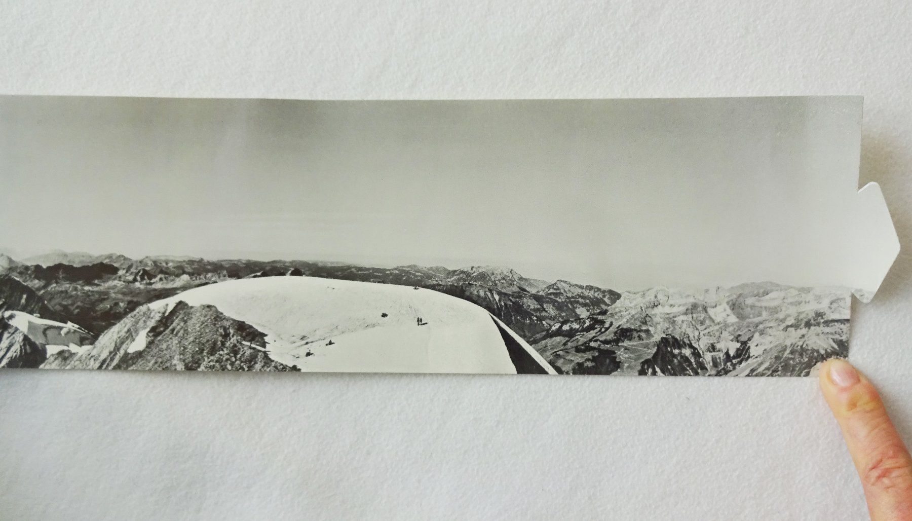 Cartoline postali: Panorama vom Titlis, ca. 1956 – Usato da St.Gallen venduto da Paddington11 6