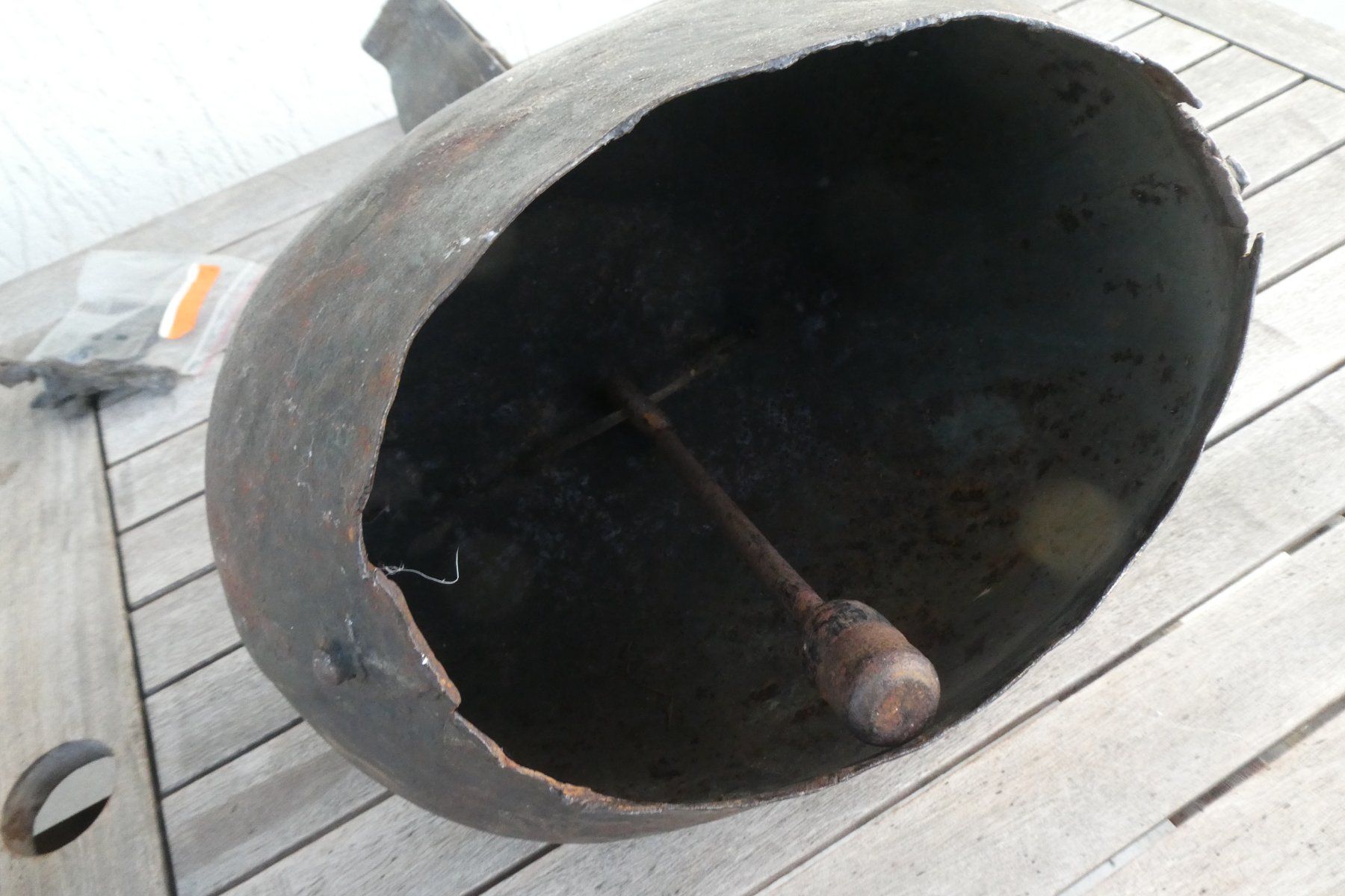 Campanacci mucche: sonnaille ancienne déco – Usato da Fontaines NE venduto da monloisir 5