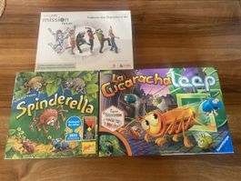 3 Kinder Gesellschaftsspiele