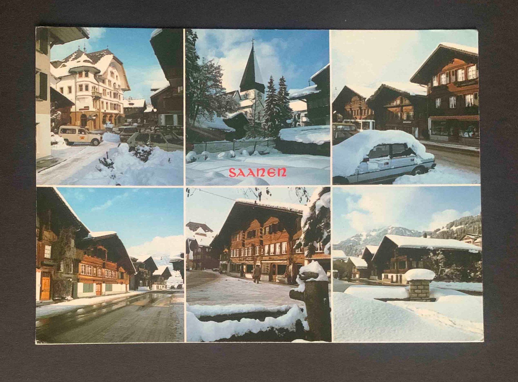 Cartoline postali: AK Saanen – Usato da Goldau venduto da artelier1