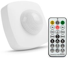 Bewegungsmelder mit Fernbedienung Bereich 360° / 10 m - IP65