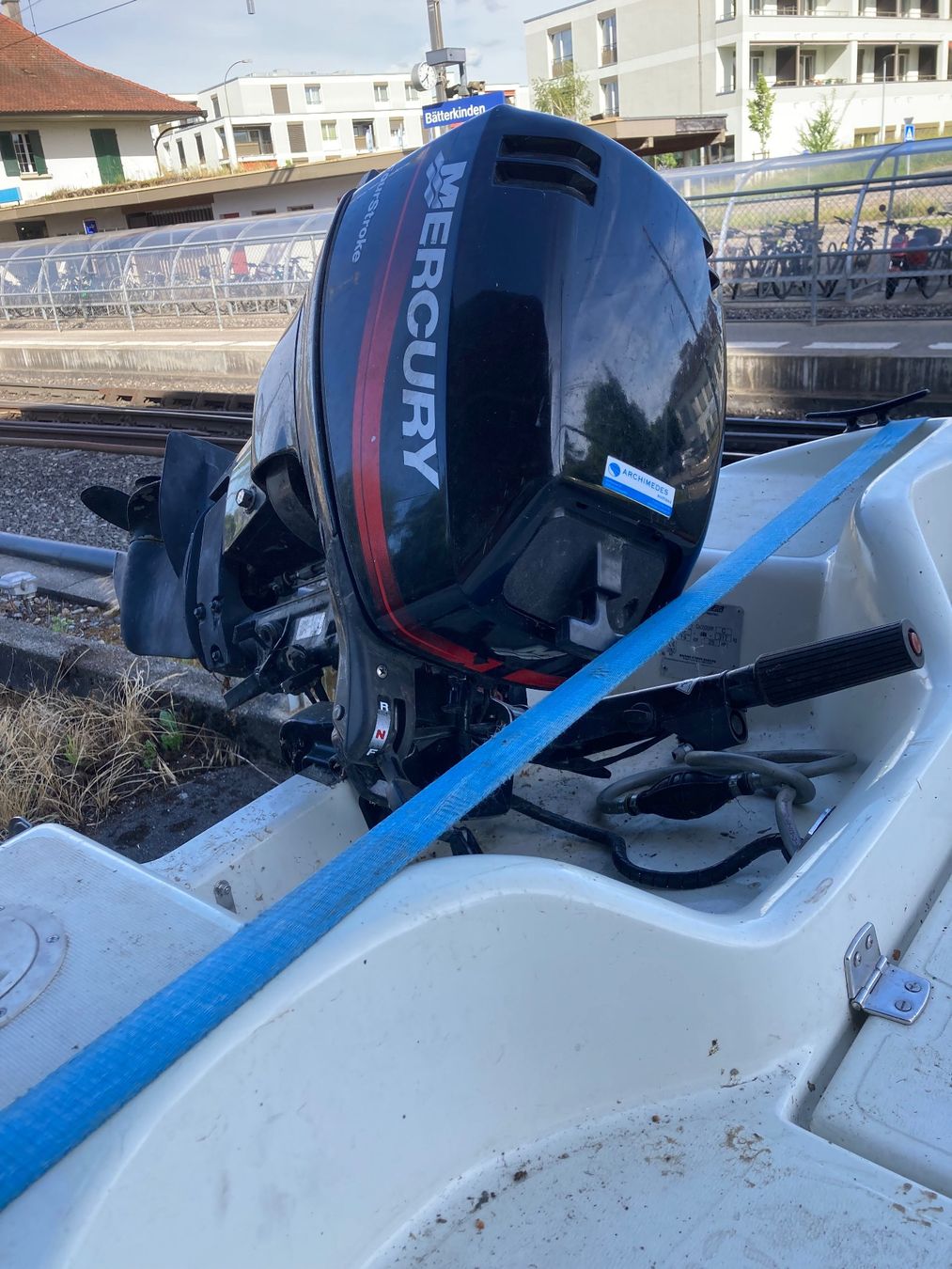 Quicksilver Barche: Quicksilver 400 mit 8 Ps Mercury mit Elektrostart – Usato da Bätterkinden venduto da Jaenu13 3