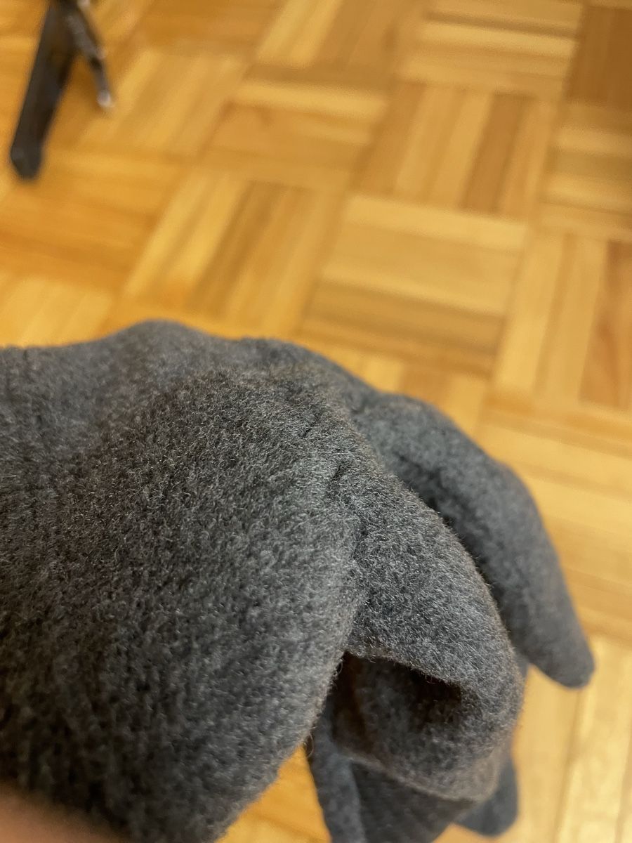 Guanti & manicotti: Fleece Handschuhe grau, Grösse M/L – Usato da Dittingen venduto da nje_9nlt 2