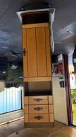 Hochschrank Holzoptik mit Schubladen gebraucht