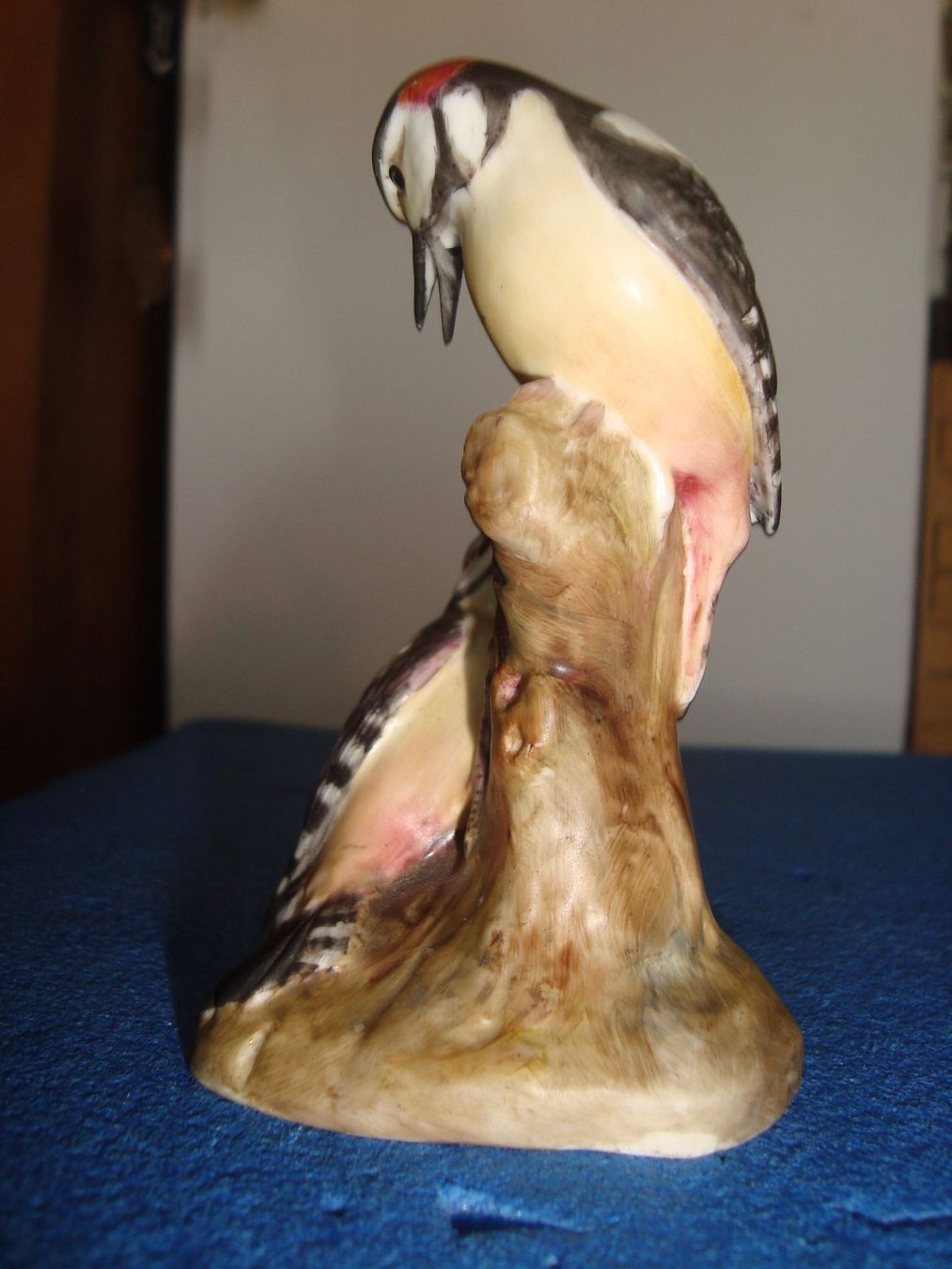Statuette: Englische Keramik 2 Buntspechte – Usato da Vordemwald venduto da tinumesser 1
