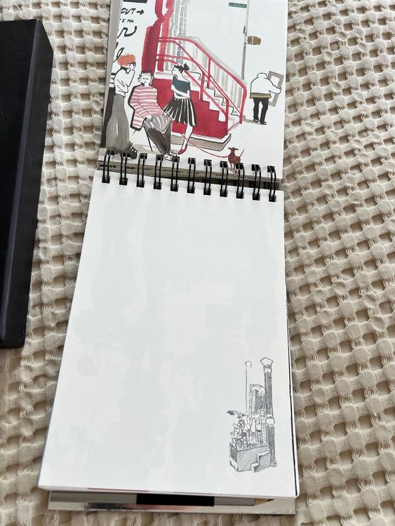 Original Louis Vuitton Notizbuch und Bleistifte