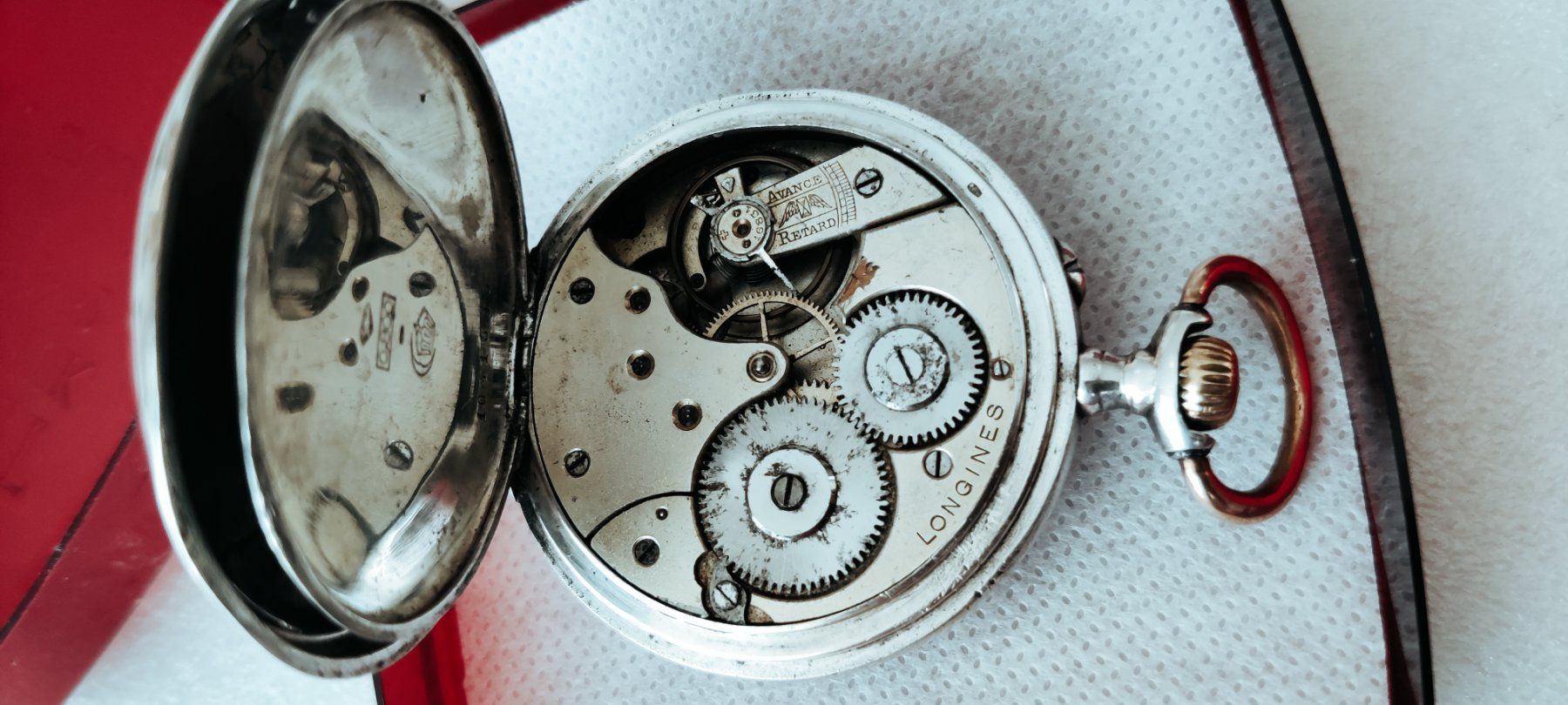 Orologi: Alt Longines Taschenuhr echt Silber 0.800 – Usato da Zürich venduto da sendbad 6