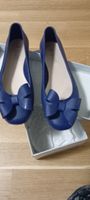 kunstof ballerinas blau gr 39