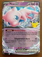 Pokemon Mew eX 30 Jahre (Versand gratis)