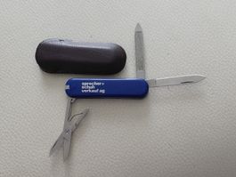 Victorinox SD Taschenmesser blau mit Etui Top Zustand