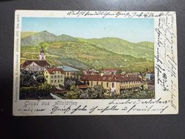 Litho AK Altstätten SG, gel. 1900