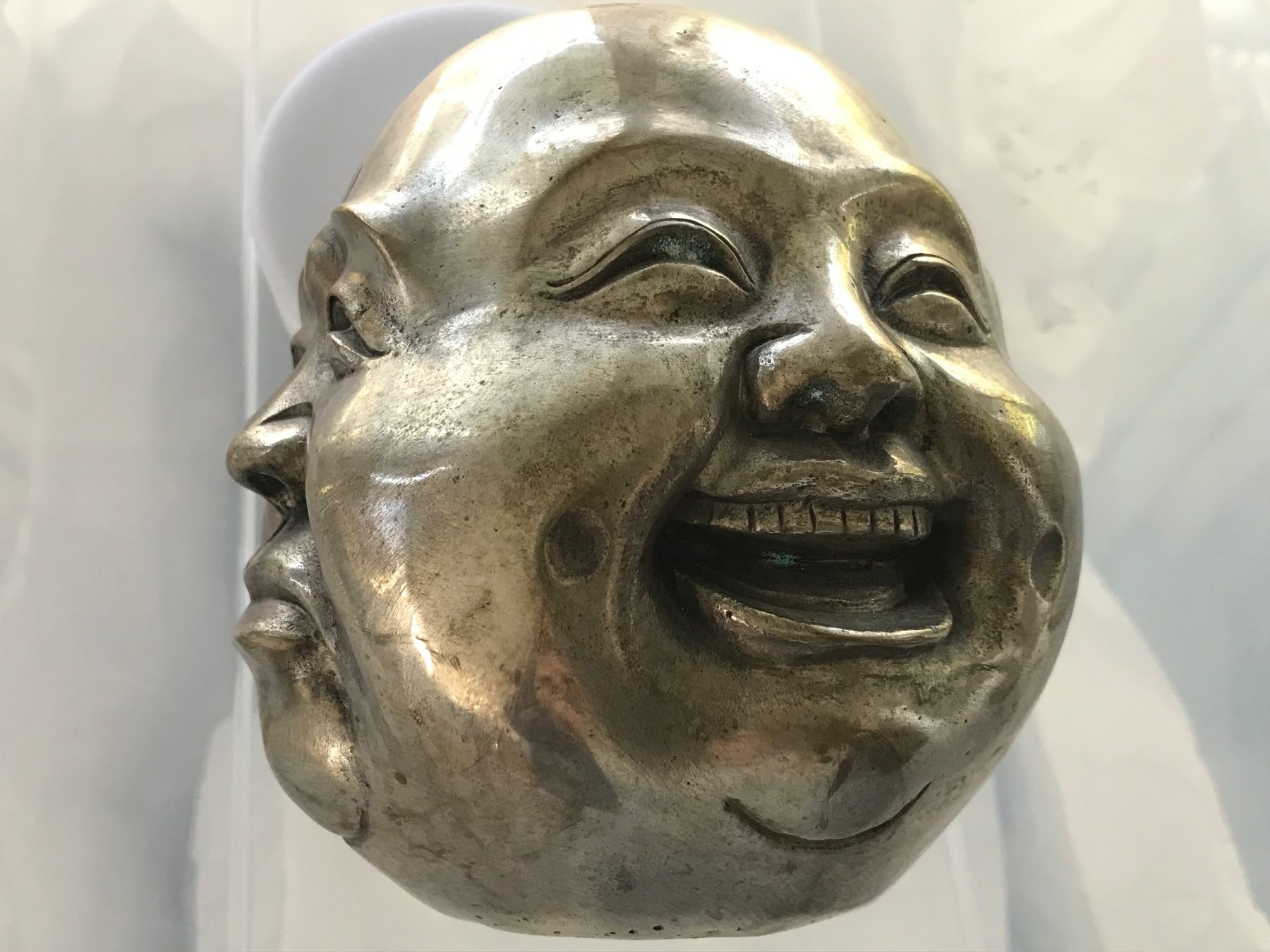 Statuette: 4-Face Buddha Metall 5x5cm – Nuovo e nell'imballaggio originale da Niederteufen venduto da mix18 5