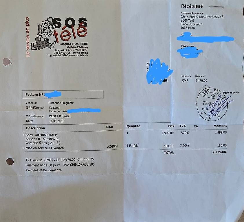 Televisori: Sony OLED TV NP: 2179 Fr – Usato da Belp venduto da argonz 1