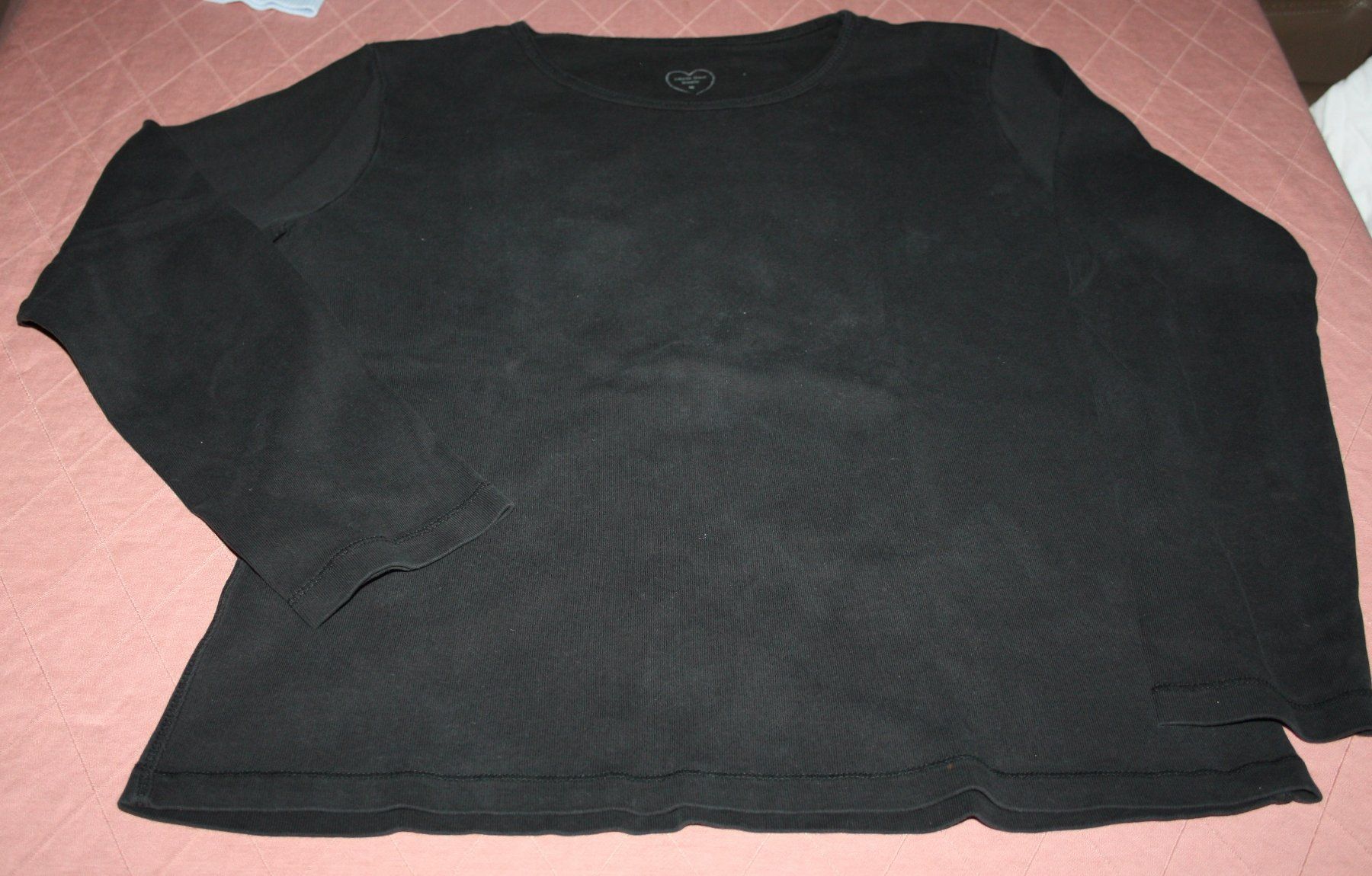 T-Shirts: T-Shirt Langarm Chris Line schwarz Gr. M – Gebraucht aus Flüelen von Diversicum-Textil