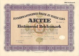 Zuckerraffinerie Halle zu Halle a.d.S., Halle - 1928