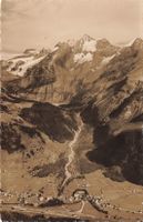 Kandersteg (BE) – Talansicht mit dem Blümlisalpmassiv