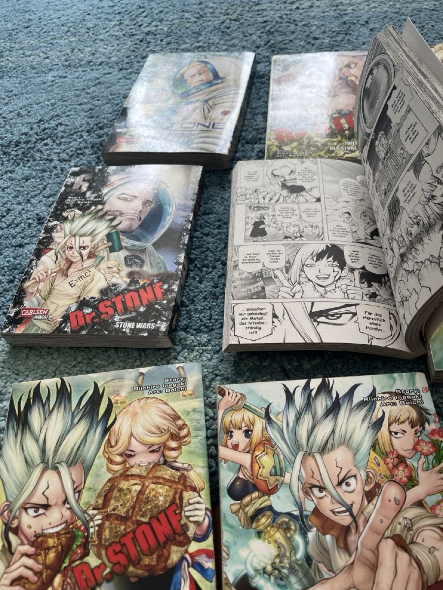 Fumetti: Dr. Stone 1-12, Deutsch – Nuovo (secondo la descrizione) da Zürich venduto da nic_7gfx 5