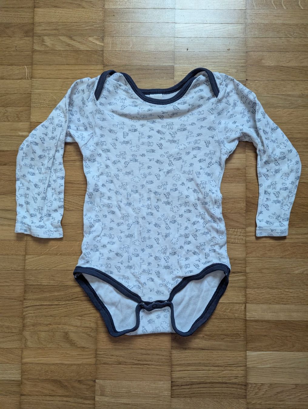 C&A Biancheria intima: Body Gr 98, C&A, Frühlings-Muster, 100% Baumwolle – Usato da JONA venduto da gin_yl55