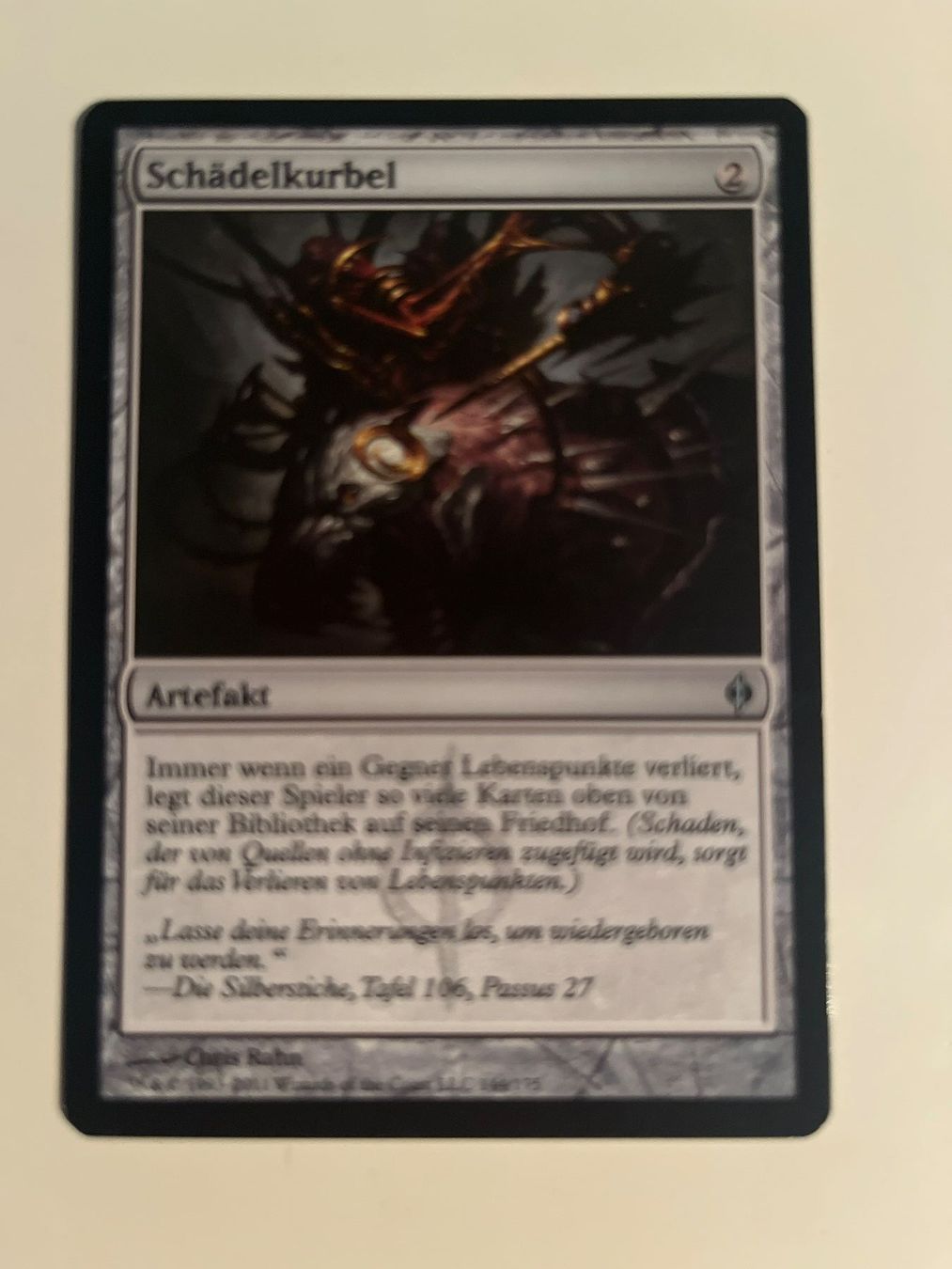 Magic The Gathering Cartes à collectionner: 1 x Schädelkurbel - Magic: The Gathering - MtG – D'occasion à Kriens par Shadi1980
