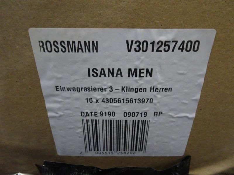 Rasierapparate & Rasierklingen: 16 Packungen Einweg Rasierer – Neu und originalverpackt aus Necker von liq24 1