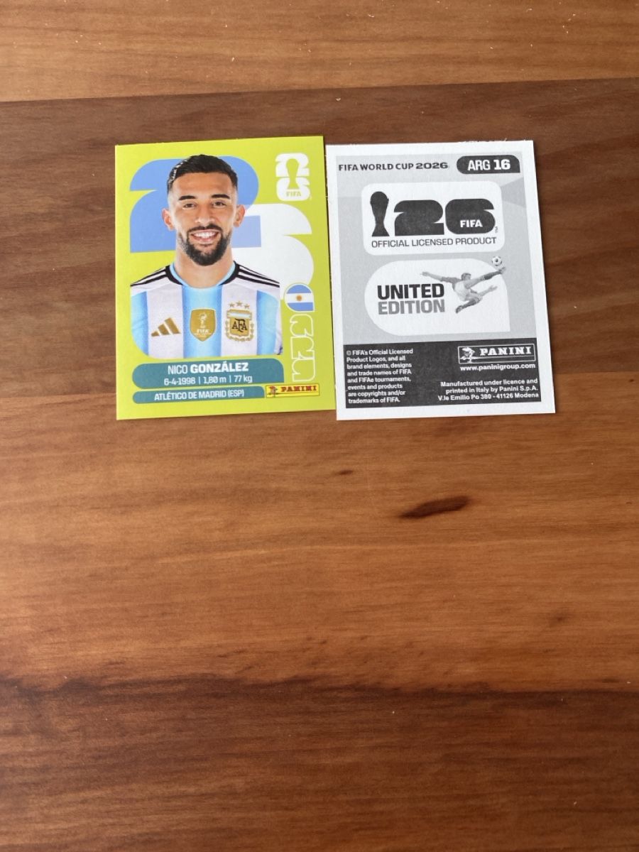 Panini Carte collezionabili: Panini ARG 16 – Nuovo e nell'imballaggio originale da Gränichen venduto da lia_1997_