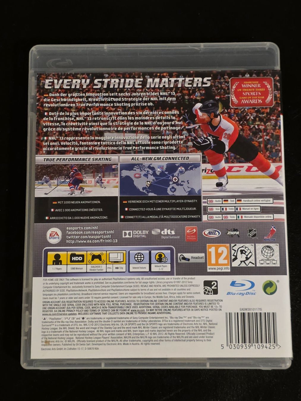 Giochi: NHL 13 | PS3 – Usato da Bellinzona venduto da egemon 1